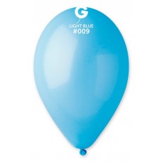 Шары воздушные голубые 8"(21 см) пастель Gemar A80-009