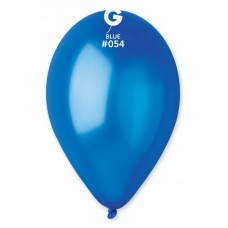 Шары воздушные темно-синие 10"(25 см) металлик Gemar GM90-054