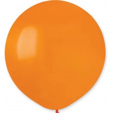 Шары воздушные оранжевые 19"(48 см) пастель Gemar G150-004